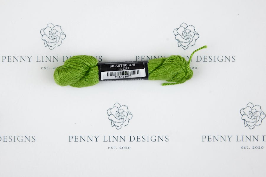 Pepper Pot Silk 075 Cilantro - Penny Linn Designs - Planet Earth Fibers