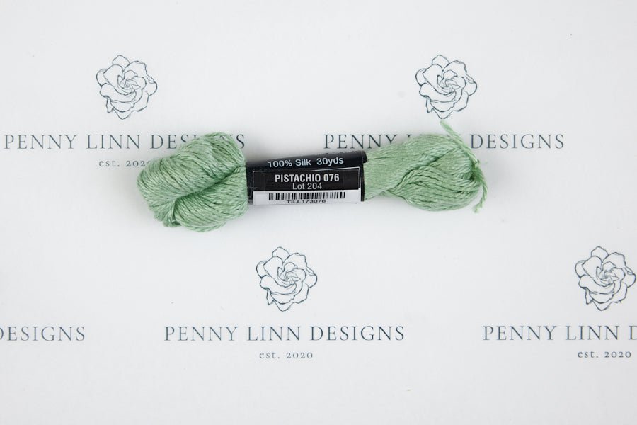 Pepper Pot Silk 076 Pistachio - Penny Linn Designs - Planet Earth Fibers