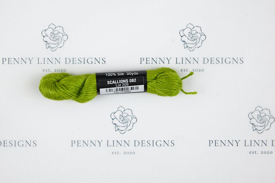 Pepper Pot Silk 082 SCALLIONS - Penny Linn Designs - Planet Earth Fibers