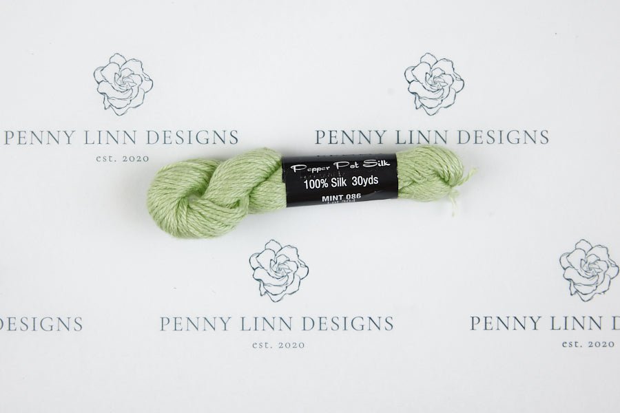 Pepper Pot Silk 086 MINT - Penny Linn Designs - Planet Earth Fibers