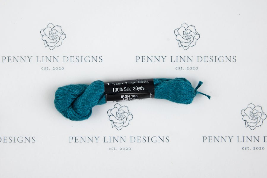 Pepper Pot Silk 108 IRON - Penny Linn Designs - Planet Earth Fibers