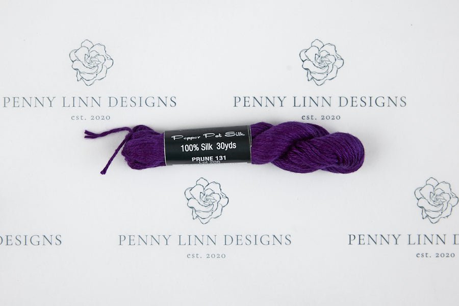 Pepper Pot Silk 131 PRUNE - Penny Linn Designs - Planet Earth Fibers