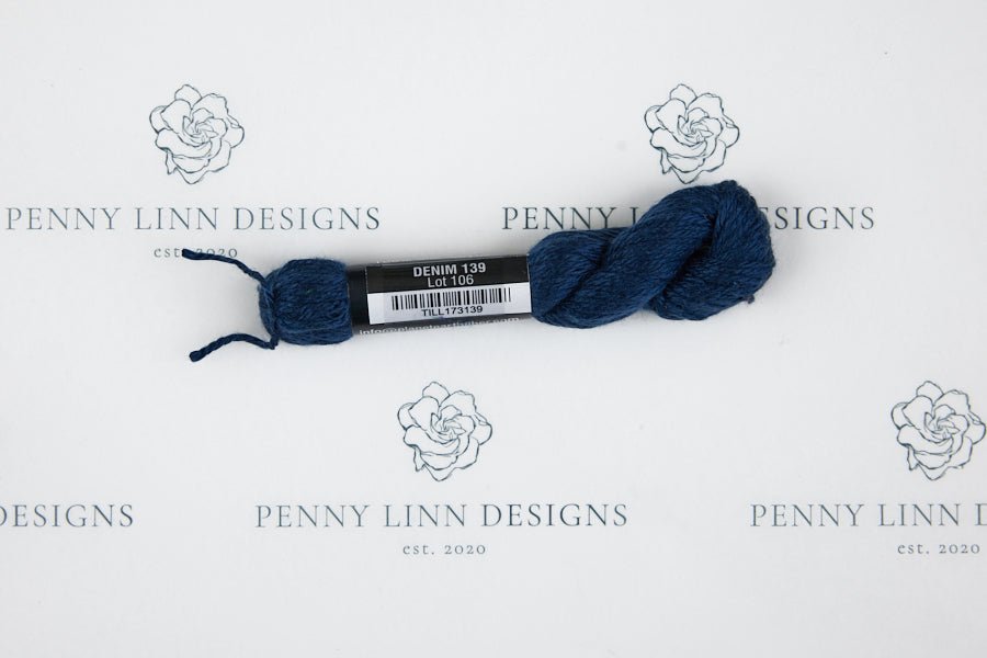 Pepper Pot Silk 139 DENIM - Penny Linn Designs - Planet Earth Fibers