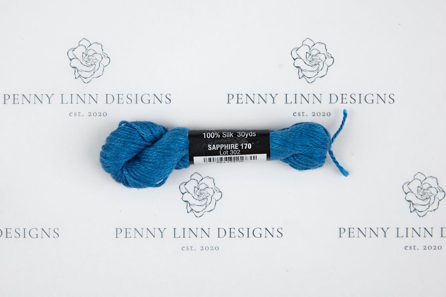 Pepper Pot Silk 170 SAPPHIRE - Penny Linn Designs - Planet Earth Fibers