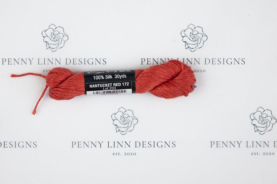 Pepper Pot Silk 172 NANTUCKET RED - Penny Linn Designs - Planet Earth Fibers