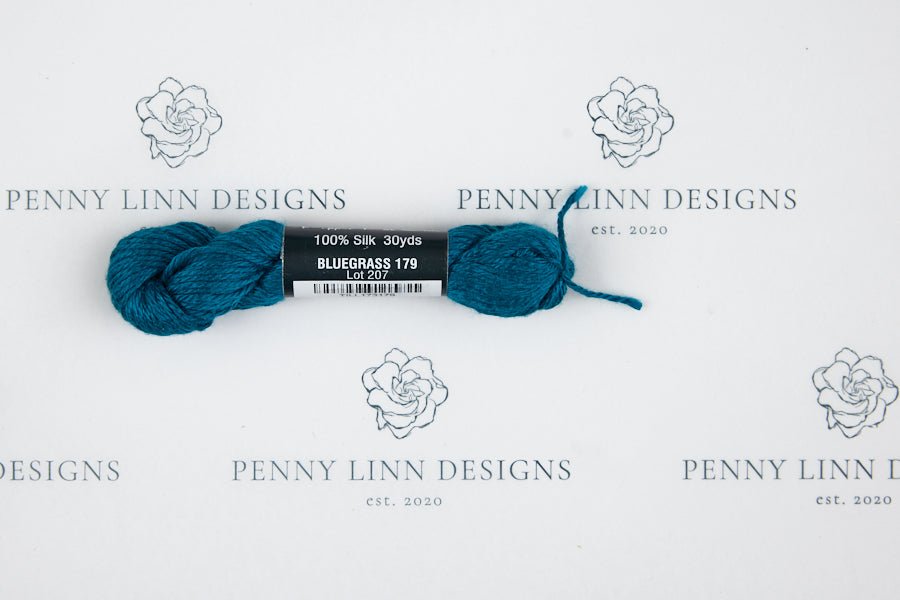 Pepper Pot Silk 179 BLUEGRASS - Penny Linn Designs - Planet Earth Fibers