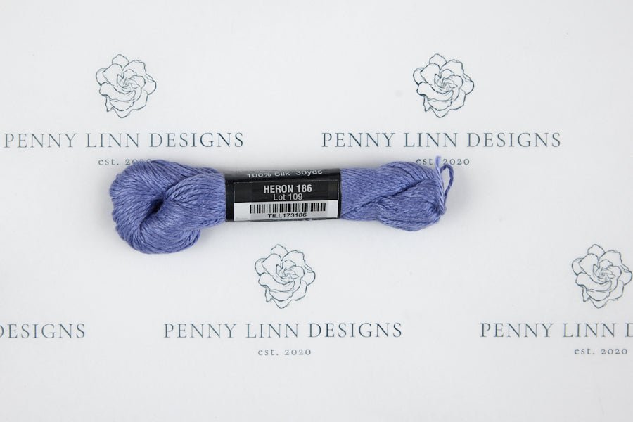 Pepper Pot Silk 186 Heron - Penny Linn Designs - Planet Earth Fibers