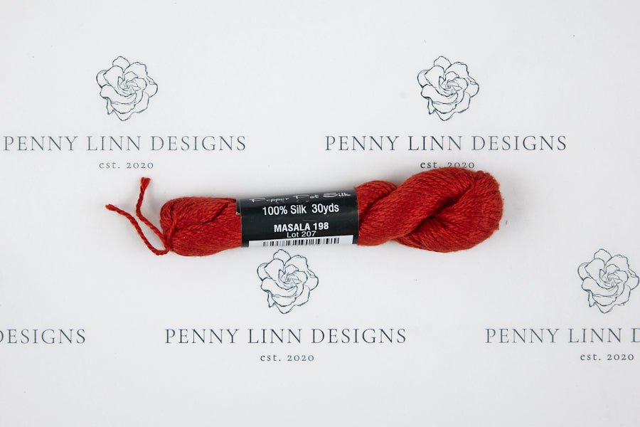 Pepper Pot Silk 198 MASALA - Penny Linn Designs - Planet Earth Fibers