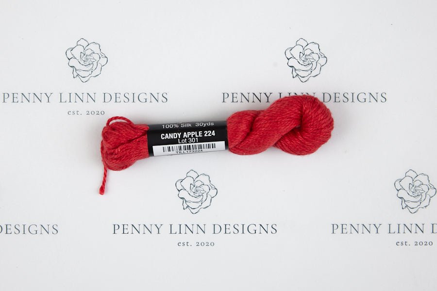 Pepper Pot Silk 224 CANDY APPLE - Penny Linn Designs - Planet Earth Fibers