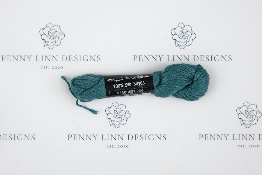 Pepper Pot Silk 234 SEA CREST - Penny Linn Designs - Planet Earth Fibers