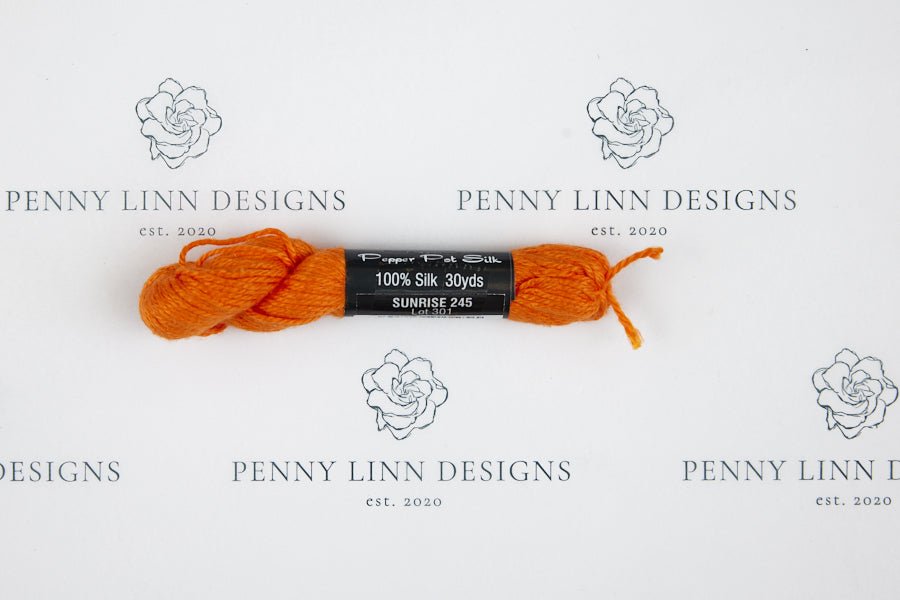 Pepper Pot Silk 245 SUNRISE - Penny Linn Designs - Planet Earth Fibers