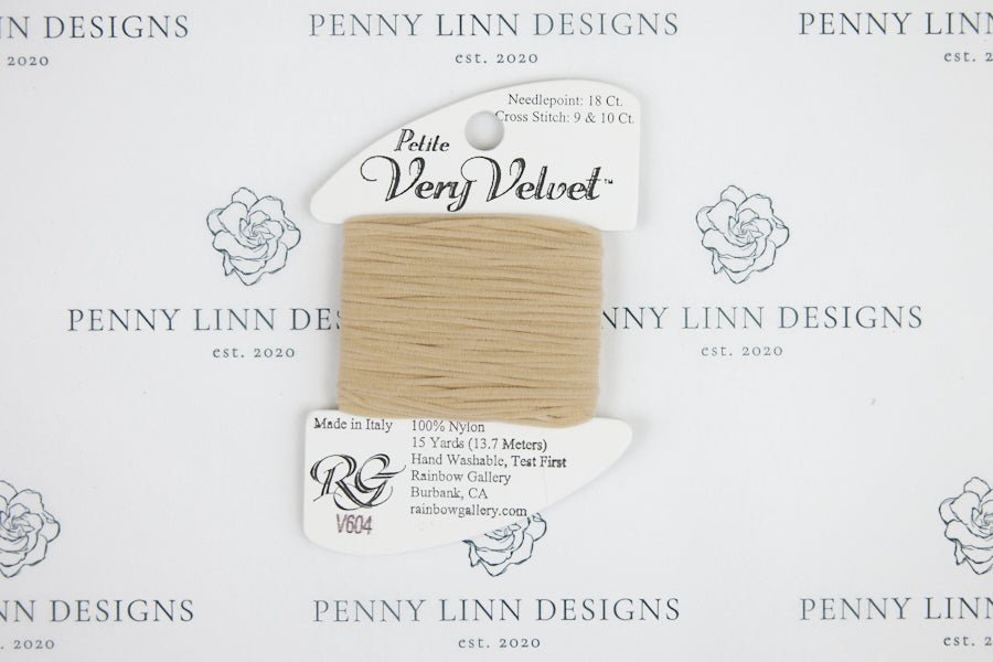 Petite Very Velvet V604 Taupe - Penny Linn Designs - Rainbow Gallery