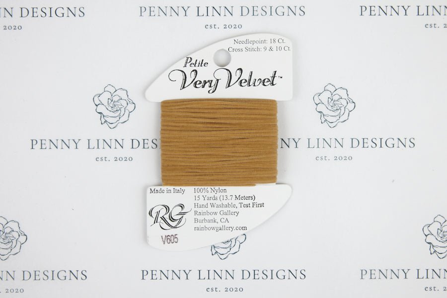 Petite Very Velvet V605 Camel - Penny Linn Designs - Rainbow Gallery