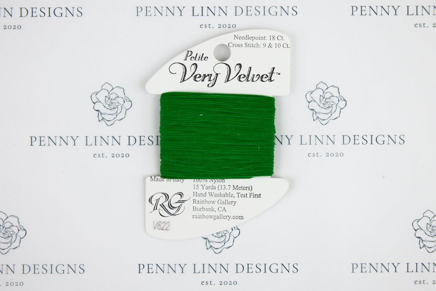 Petite Very Velvet V622 Green - Penny Linn Designs - Rainbow Gallery