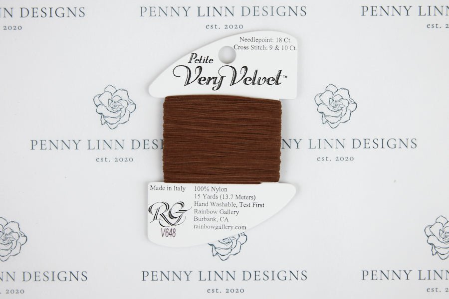 Petite Very Velvet V648 Very Dark Fawn - Penny Linn Designs - Rainbow Gallery