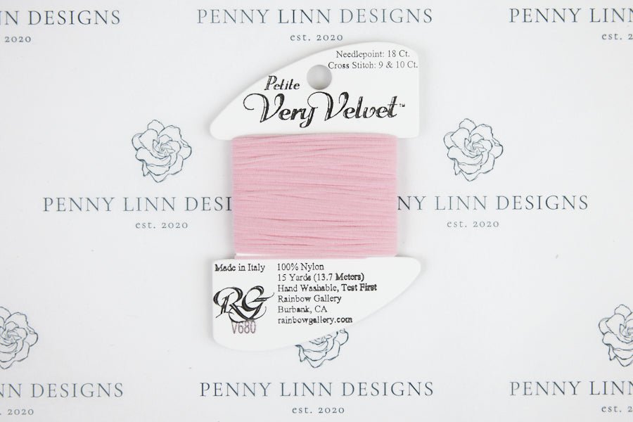 Petite Very Velvet V680 Bubble Gum - Penny Linn Designs - Rainbow Gallery