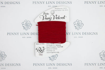Petite Very Velvet V682 Scarlet - Penny Linn Designs - Rainbow Gallery