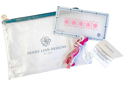 Pink Cane Key Fob - Penny Linn Designs - Penny Linn Designs