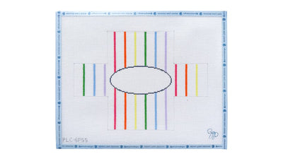 Rainbow Stripe Mini Brick - Penny Linn Designs - Grant Point Designs