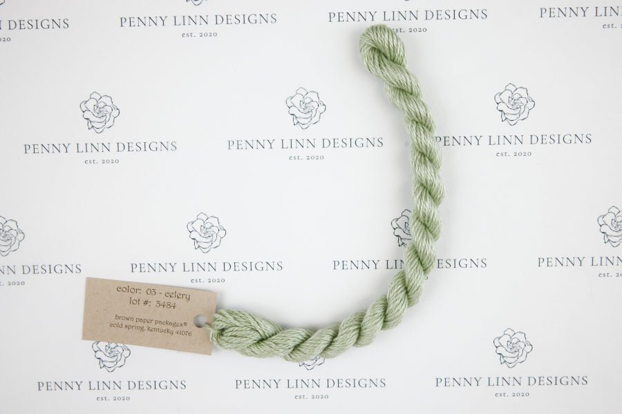 Silk & Ivory 03 Celery - Penny Linn Designs - Brown Paper Packages
