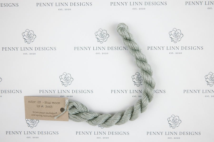 Silk & Ivory 05 Blue Moon - Penny Linn Designs - Brown Paper Packages