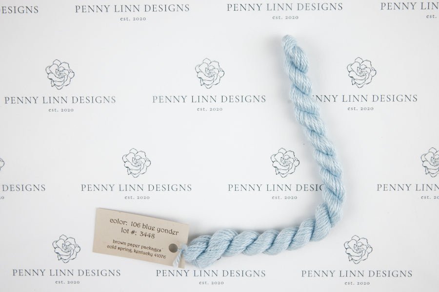 Silk & Ivory 106 Blue Yonder - Penny Linn Designs - Brown Paper Packages
