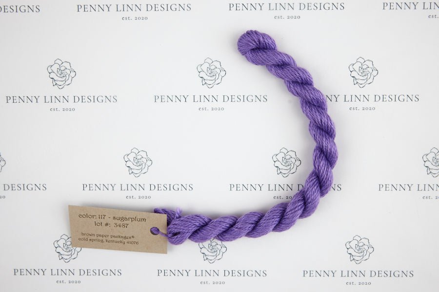 Silk & Ivory 117 Sugarplum - Penny Linn Designs - Brown Paper Packages