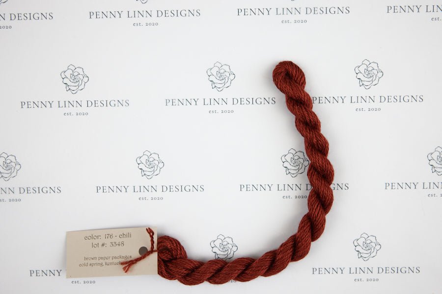 Silk & Ivory 176 Chili - Penny Linn Designs - Brown Paper Packages