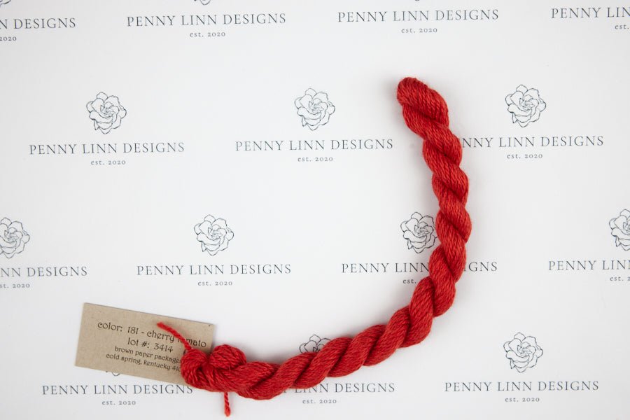 Silk & Ivory 181 Cherry Tomato - Penny Linn Designs - Brown Paper Packages