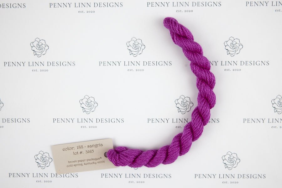 Silk & Ivory 188 Sangría - Penny Linn Designs - Brown Paper Packages