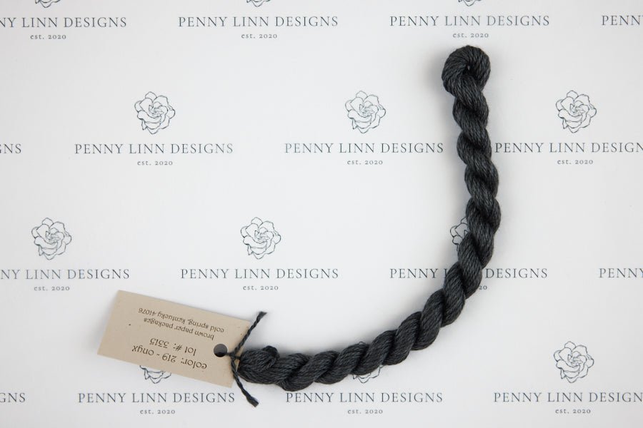 Silk & Ivory 219 Onyx - Penny Linn Designs - Brown Paper Packages