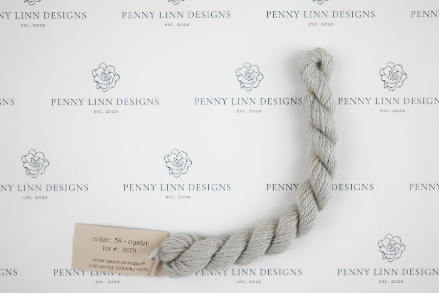 Silk & Ivory 58 Oyster - Penny Linn Designs - Brown Paper Packages