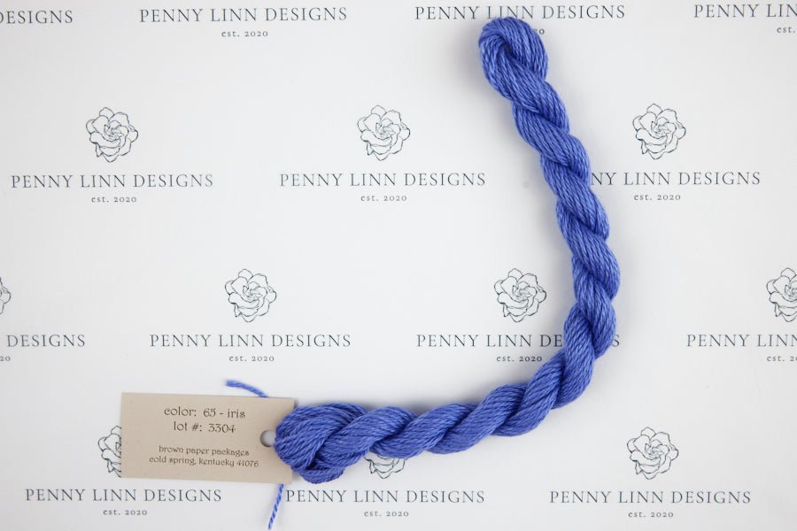 Silk & Ivory 65 Iris - Penny Linn Designs - Brown Paper Packages