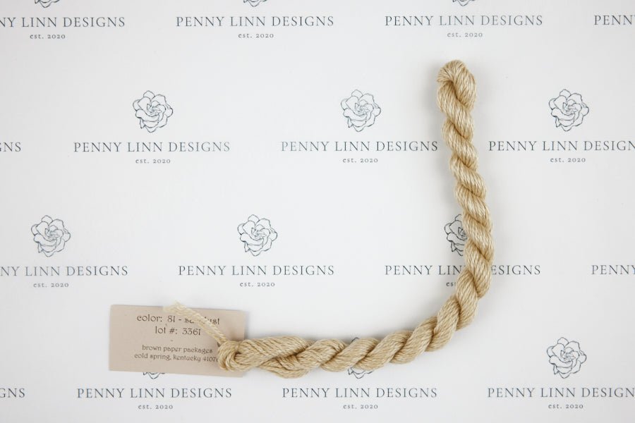 Silk & Ivory 81 Sawdust - Penny Linn Designs - Brown Paper Packages