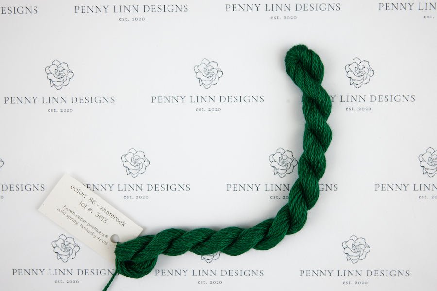Silk & Ivory 86 Shamrock - Penny Linn Designs - Brown Paper Packages