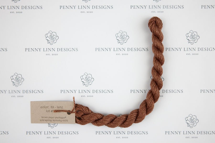 Silk & Ivory 89 Latte - Penny Linn Designs - Brown Paper Packages