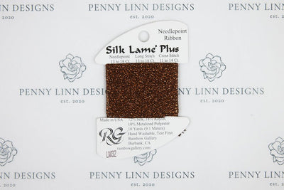 Silk Lamé Plus LM32 Coffee - Penny Linn Designs - Rainbow Gallery