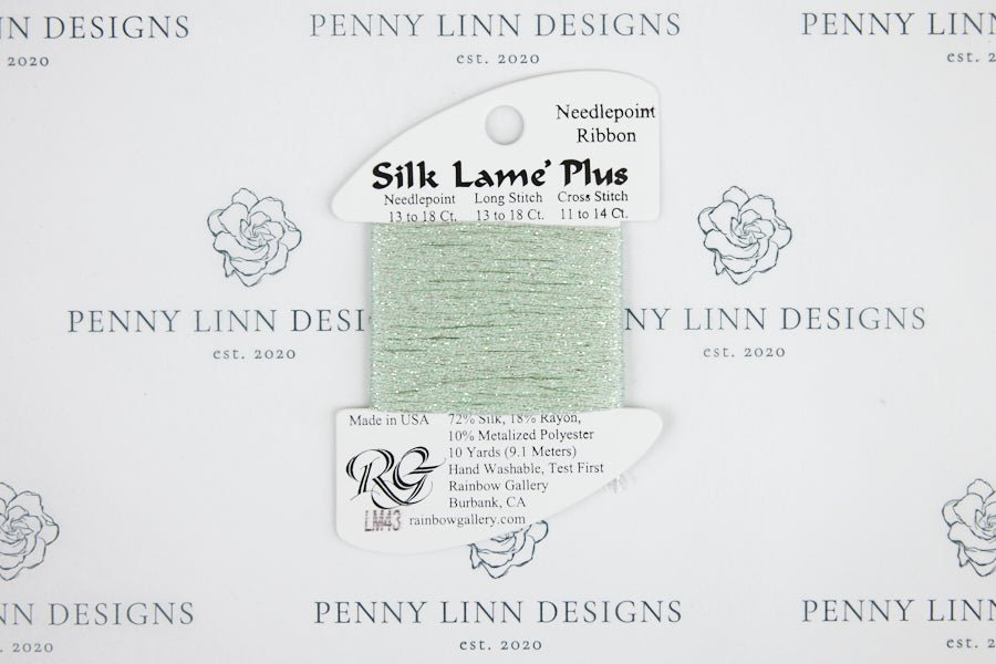 Silk Lamé Plus LM43 Lite Mint - Penny Linn Designs - Rainbow Gallery