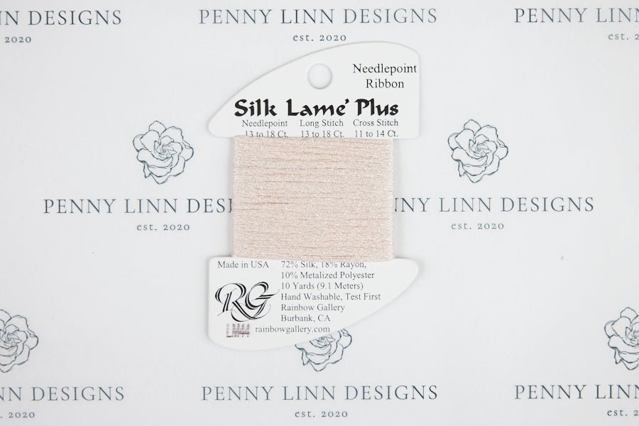 Silk Lamé Plus LM44 Lite Shell Pink - Penny Linn Designs - Rainbow Gallery