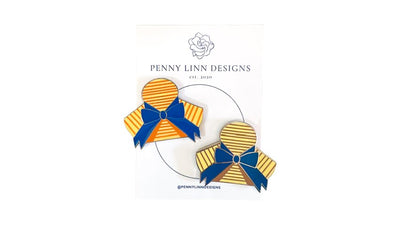 Sun Hat with Bow Needle Minder - Penny Linn Designs - Penny Linn Designs