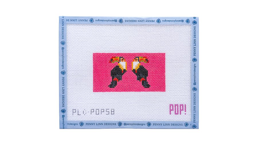Toucan Rectangle - Penny Linn Designs - POP! NeedleArt