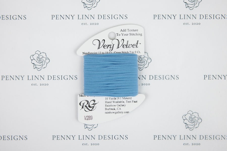 Very Velvet V289 Blue Bell - Penny Linn Designs - Rainbow Gallery