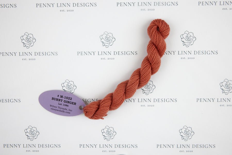 Vineyard Merino M-1022 BURNT GINGER - Penny Linn Designs - Wiltex Threads