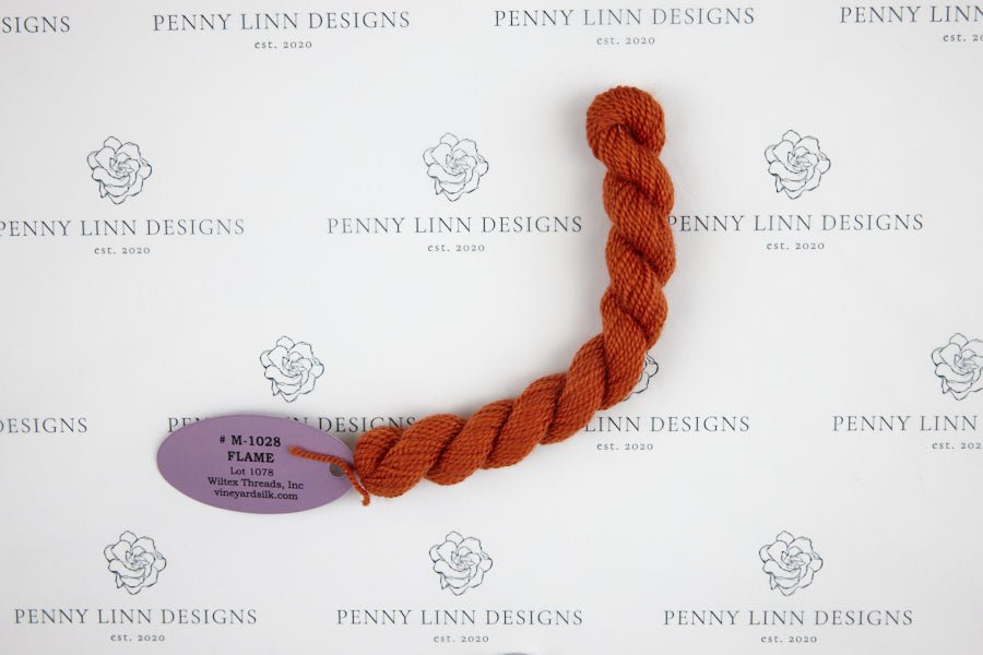 Vineyard Merino M-1028 FLAME - Penny Linn Designs - Wiltex Threads