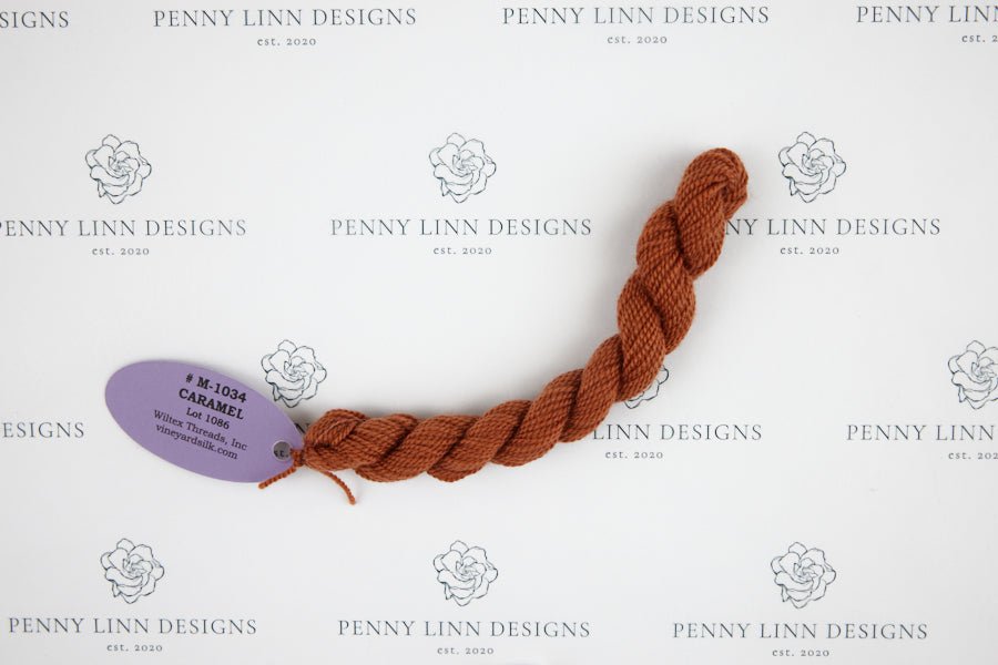 Vineyard Merino M-1034 CARAMEL - Penny Linn Designs - Wiltex Threads
