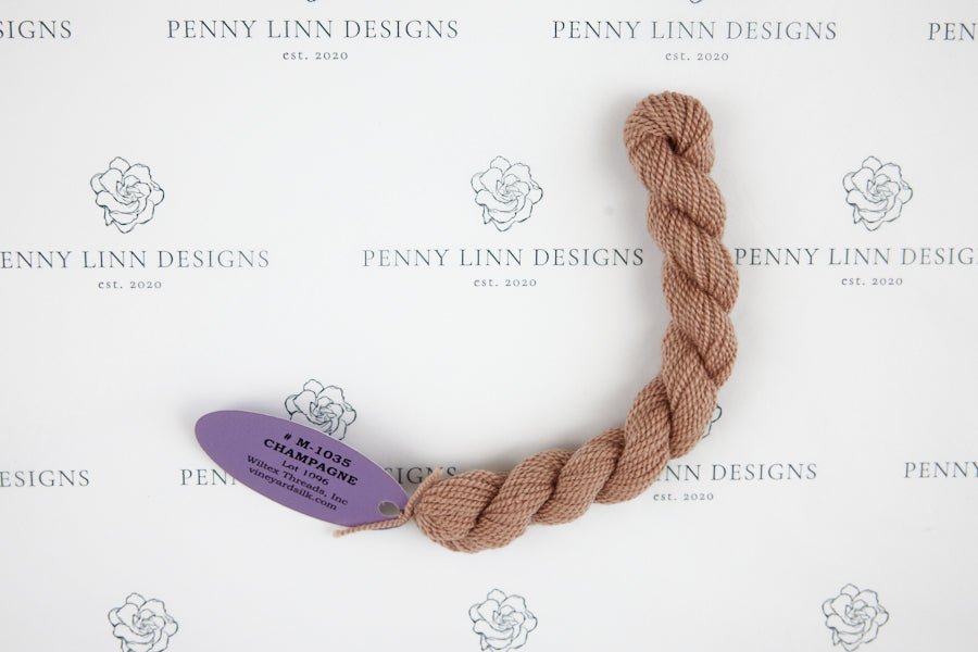 Vineyard Merino M-1035 CHAMPAGNE - Penny Linn Designs - Wiltex Threads