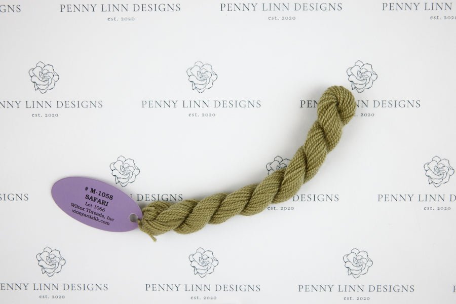 Vineyard Merino M-1058 SAFARI - Penny Linn Designs - Wiltex Threads