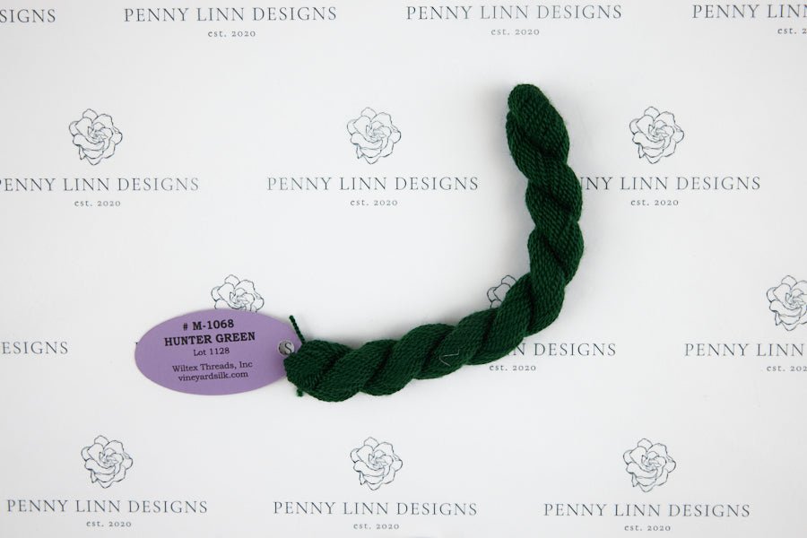 Vineyard Merino M-1068 HUNTER GREEN - Penny Linn Designs - Wiltex Threads