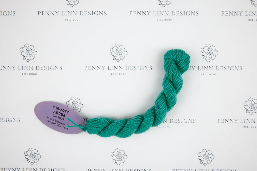 Vineyard Merino M-1077 ARUBA - Penny Linn Designs - Wiltex Threads