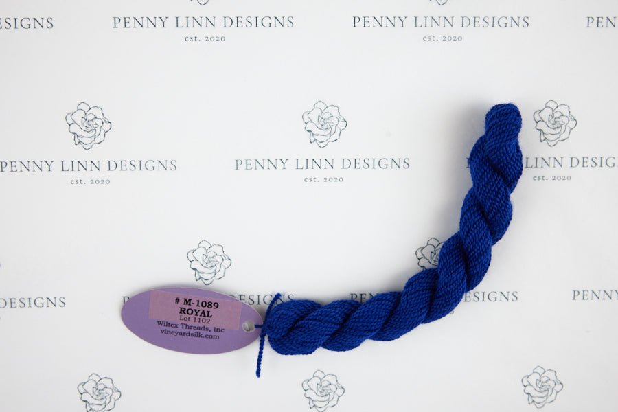 Vineyard Merino M-1089 ROYAL - Penny Linn Designs - Wiltex Threads